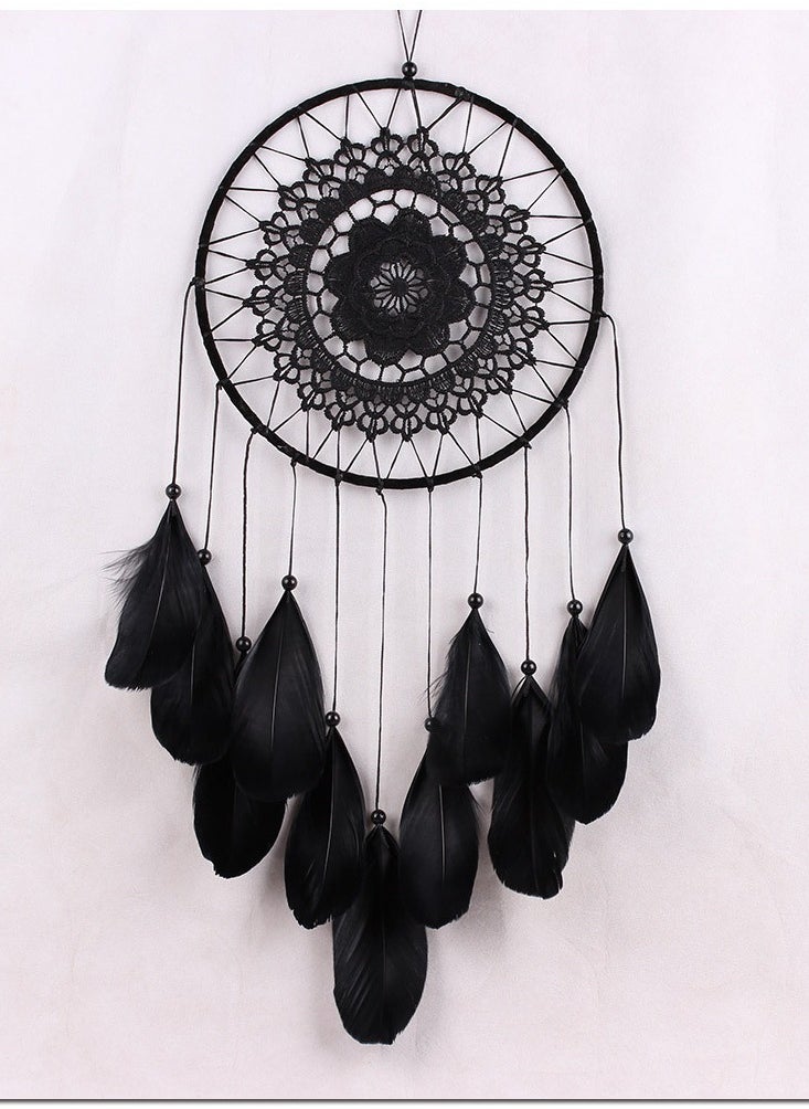 Large Dream Catcher Boho Wall Hanging Decor Woven Feather Tassels Dreamcatcher Decoration for Teen Girl Room Nursery Bedroom Dorm Chic Gift
