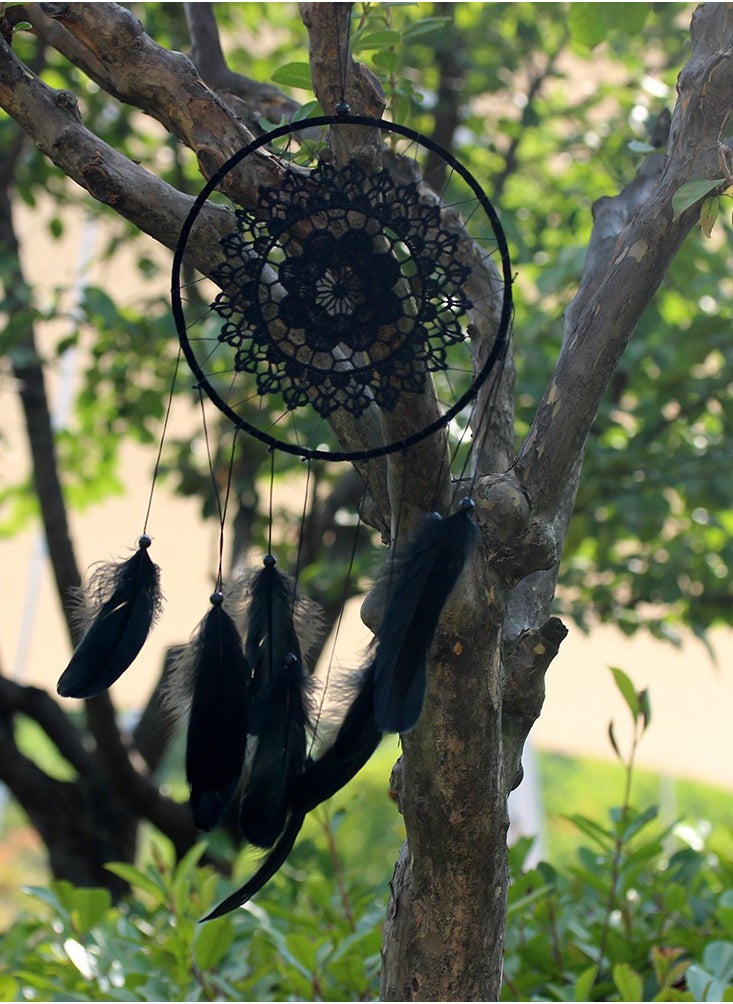 Large Dream Catcher Boho Wall Hanging Decor Woven Feather Tassels Dreamcatcher Decoration for Teen Girl Room Nursery Bedroom Dorm Chic Gift