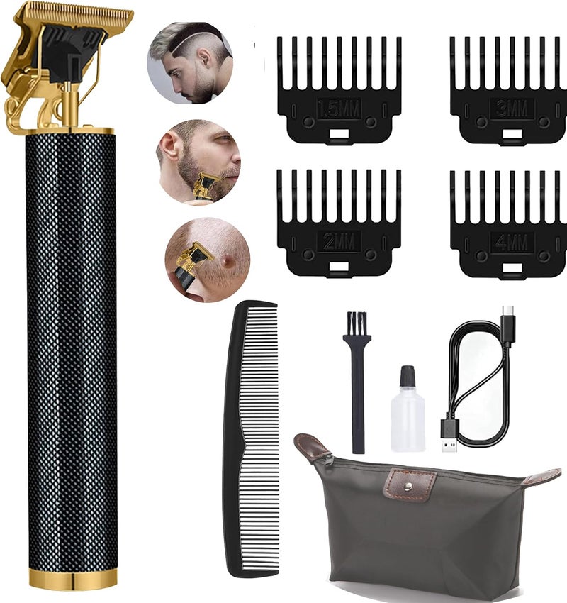 Beard Trimmer Hair Trimmer for MenCordless Hair Clippers for CuttingRechargeable TBlade Barber Clippers Mustache Trimmer for Detailing OutliningElectric Mens Gifts