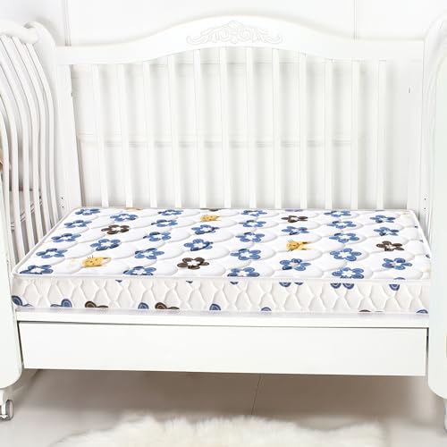 Tiankehan Crib and Toddler Mattress - 52" x 27.6" x 5" - Breathable Firm Premium Foam Standard Size for Baby Bed - Image 5