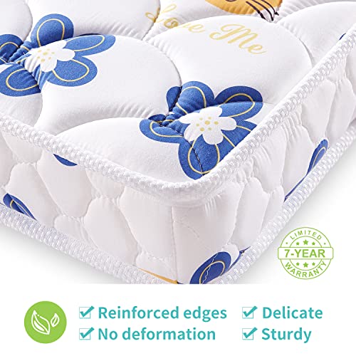 Tiankehan Crib and Toddler Mattress - 52" x 27.6" x 5" - Breathable Firm Premium Foam Standard Size for Baby Bed - Image 2