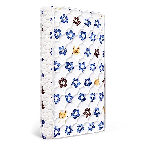 Tiankehan Crib and Toddler Mattress - 52" x 27.6" x 5" - Breathable Firm Premium Foam Standard Size for Baby Bed - Image 1