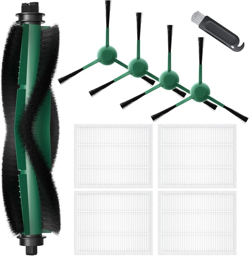 Roomba Replacement Parts: Hepa Filters Roller Brush Side Brushes - Durable Robot Vacuum Accessories for Home Maintenance - Image 1