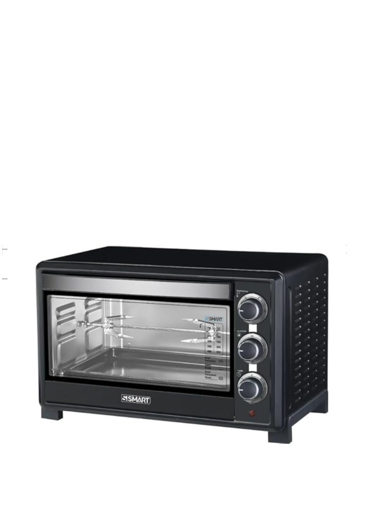 Smart Smart Electric Oven with Grill, 36 Liter, 1600 Watt, SOV36BR - Black  - Image 1