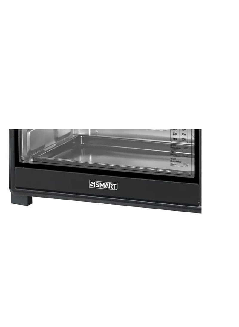 Smart Smart Electric Oven with Grill, 36 Liter, 1600 Watt, SOV36BR - Black  - Image 3