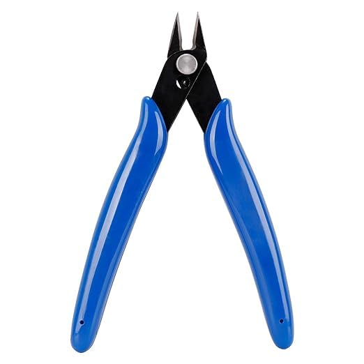 Wire Cutters Precision Electronic Flush Cutter One of the Strongest and Sharpest Side Cutting pliers with an Opening Spring Ideal for Ultrafine Cutting Needs  - Image 1