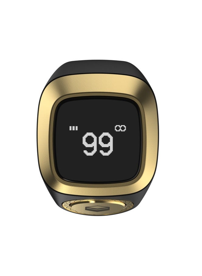 إيكيبلا iQIBLA - Smart Tasbih Zikr1 Lite Ring - Black - 22mm - Image 2