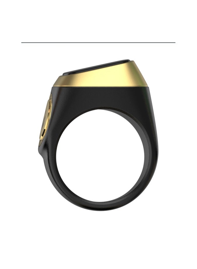 إيكيبلا iQIBLA - Smart Tasbih Zikr1 Lite Ring - Black - 22mm - Image 3