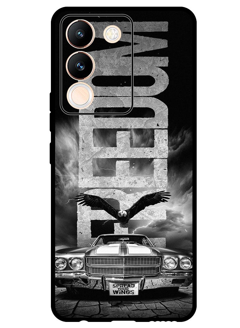 Theodor Protective Case Anti Scratch Shock Proof Bumper Cover For Vivo V29e Freedom - Image 1