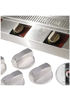Y&D 4 pcs Metal Round Gas Stove Knobs Cooker Oven Hob Control Switch Button on off Knob Replacement  - Image 2