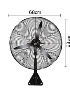 Wtrtr 26 Inch Industrial High Power Wall-mounted Oscillating Fan for Home and Warehouse  - Image 2