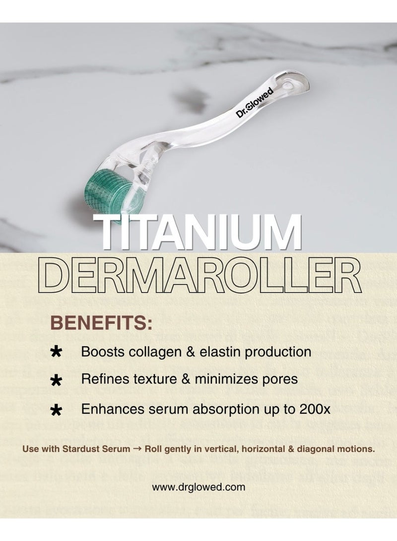 الدكتور غلويد ROLLER - Titanium Single Needles Dermaroller (0.5 mm) - Image 5