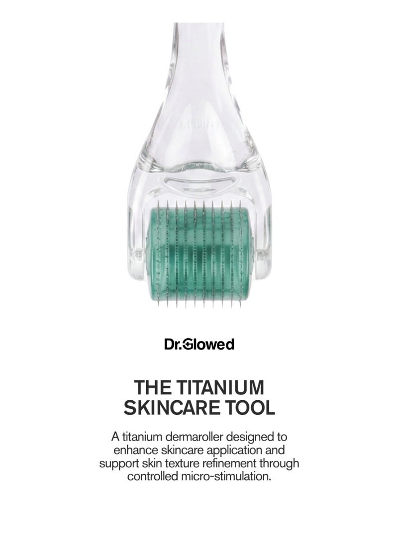 Dr. Glowed ROLLER - Titanium Single Needles Dermaroller (0.5 mm) - Image 4