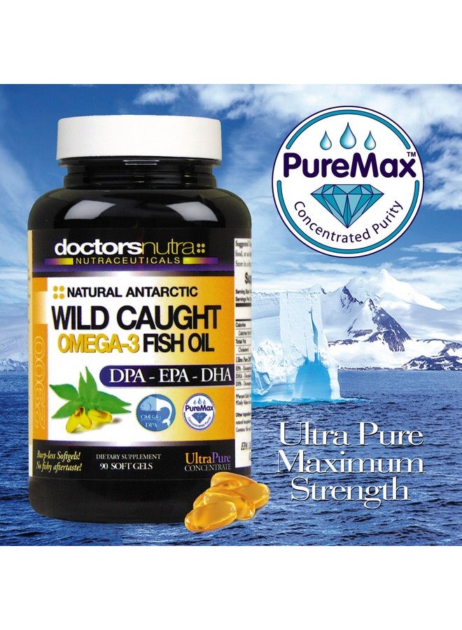Doctors Nutra Nutraceuticals زيت السمك أوميغا 3 الطبيعي من دكتورز نوترا - 90 كبسولة لينة - Image 4