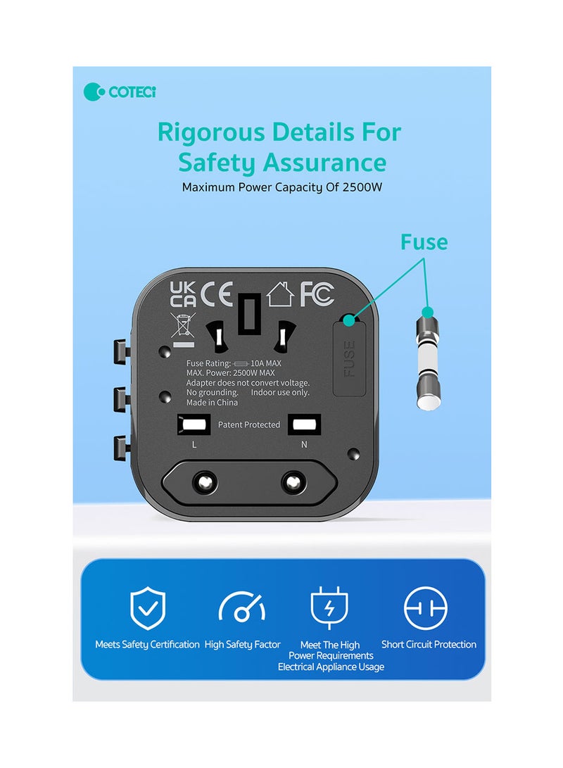 Universal plug adapter for all plugs Universal plug adapter - Image 3
