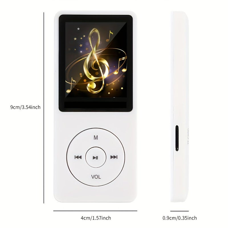 مشغل MP3/MP4 جديد مع شاشة LED بحجم 1.8 بوصة، تشغيل فيديو، تسجيل، وظيفة الكتاب الإلكتروني، سماعات سلكية، بطارية عالية السعة، باللون الأخضر - Image 2
