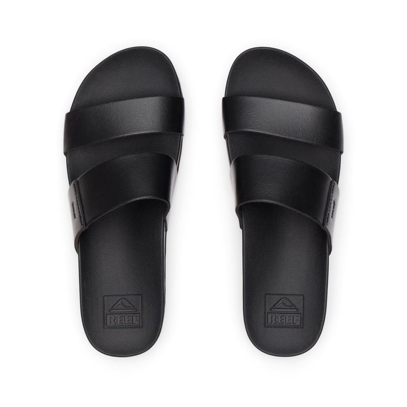 Reef Cushion Vista Hi Womens Platform Fashion Sandal, Arch Support, Ultra Soft Cushion Footbed, Black/Black, 6 - Image 5