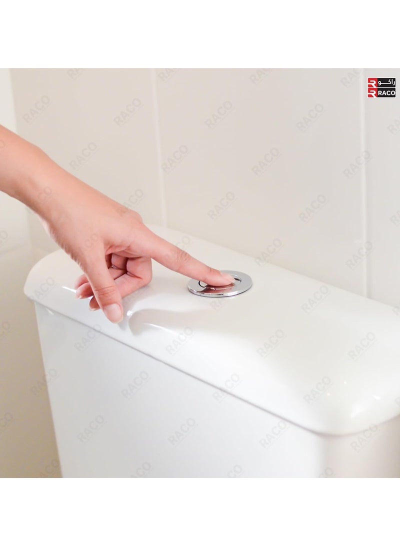 RACO RACO Angel Cistern Fittings Universal Toilet Tank Repair Kit | Durable Fill Valve, Flush Valve, and Accessories| Efficient Water Flow and Leak Prevention ½ Inch (Side (CFSH2000))  - Image 5
