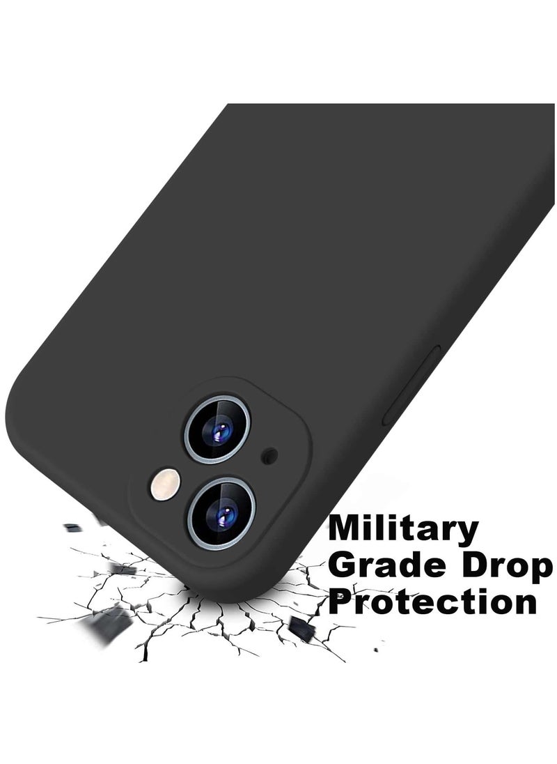 Color Fans - Case for Apple iPhone 14 6.1 inch Silicone Cover Soft Black - Image 1