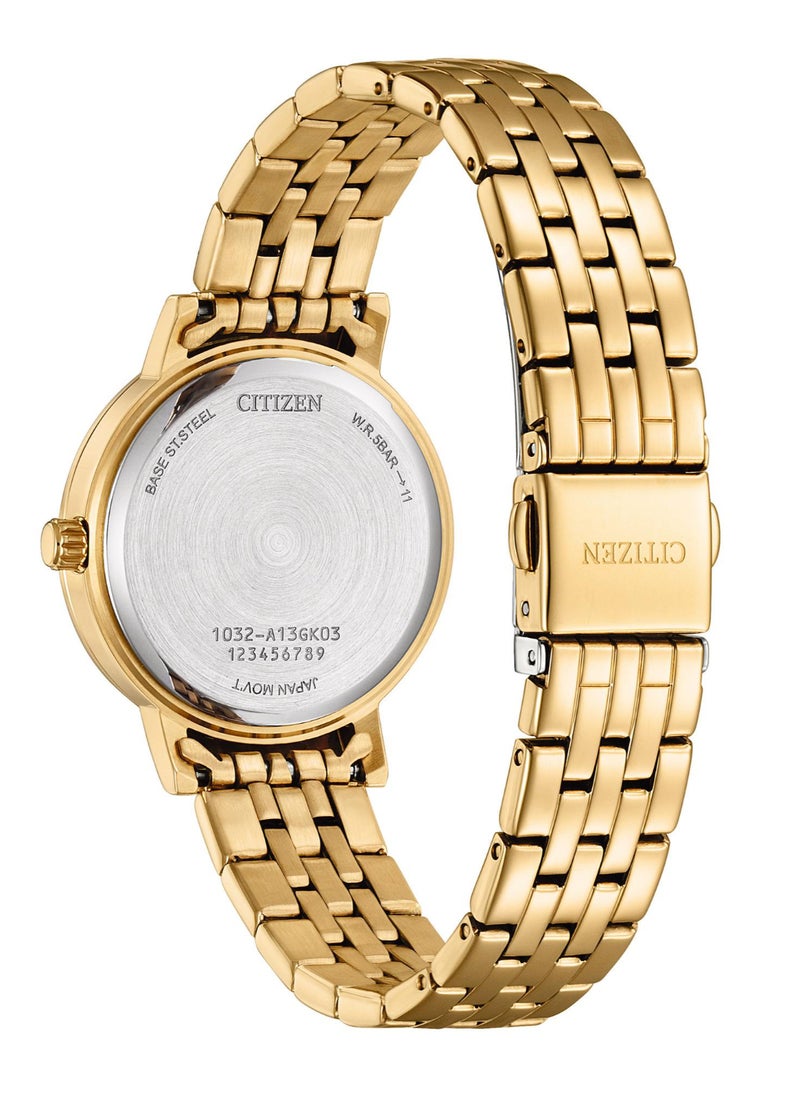 CITIZEN ساعة يد نسائية AQ Mid EL3103-57D  - Image 2