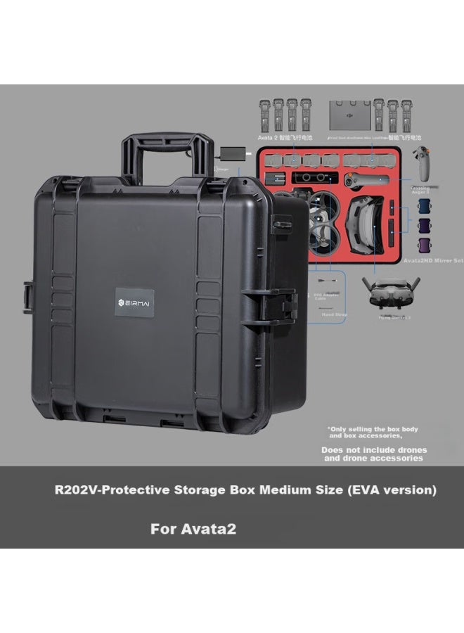 Eirmai R202v Suitable For Dji Mavic3/avata2 Mavic3 Storage Bag Backpack Portable Case Accessory Hard Shell Shoulder Handheld Anti-drop Travel Bag