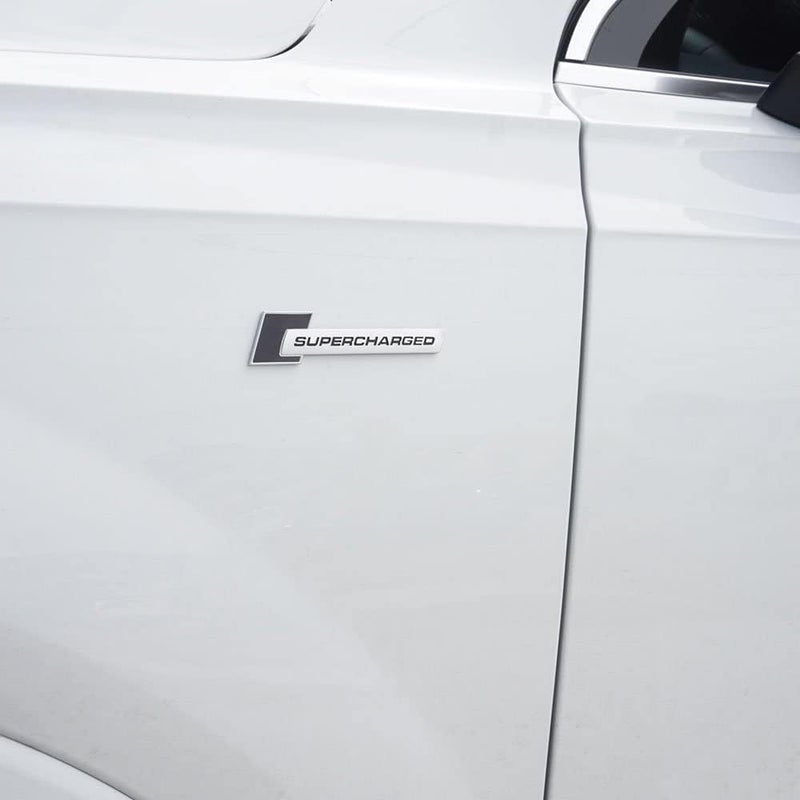 ChezMax Supercharged Emblem Car Logo - 2Pcs - Image 2
