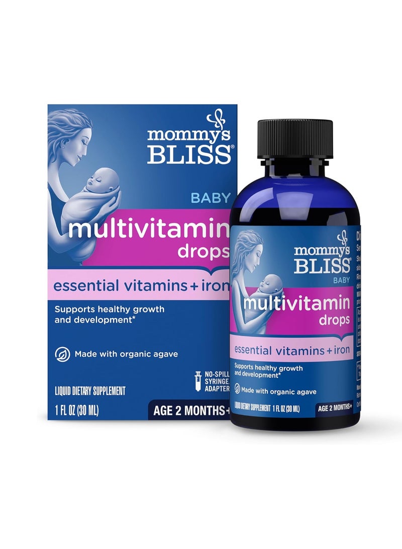Mommy's Bliss Baby Multivitamin Plus Iron
