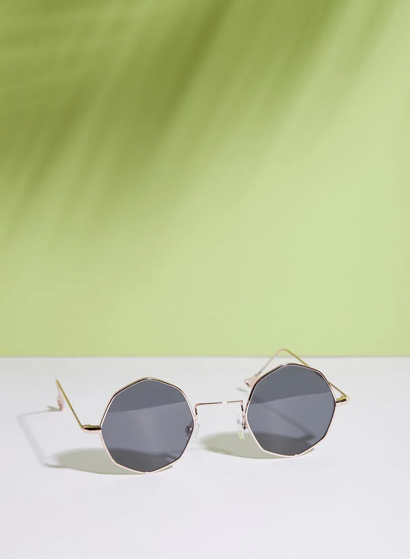 Haute Sauce Round Sunglass
