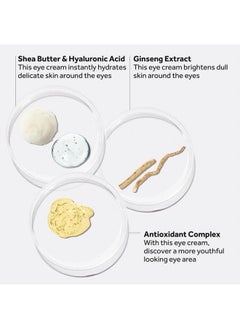 No7 Lift & Luminate Eye Cream - Dark Circles & Puffiness Solution - Shea Butter, Hyaluronic Acid & Ginseng (15ml)  - Image 4