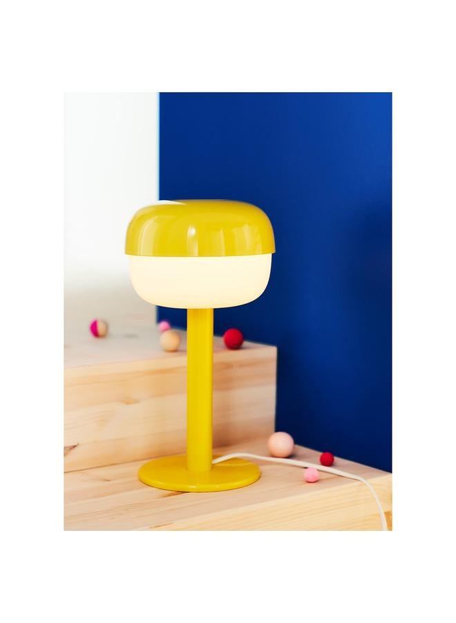 زبون مصباح طاولة، أصفر، 36 سم - Image 4