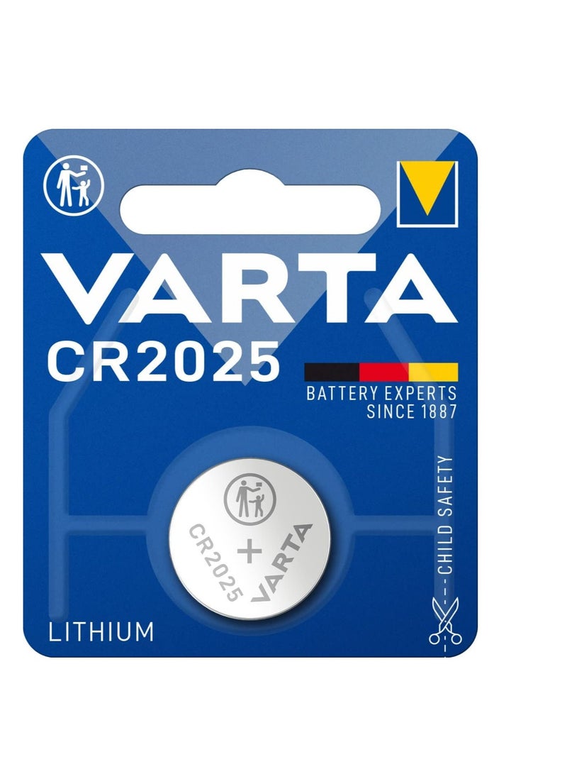 VARTA VARTA Varta Lithiumm CR 2025 Battery Button Cel 3 Volt Value Pack of 3 
