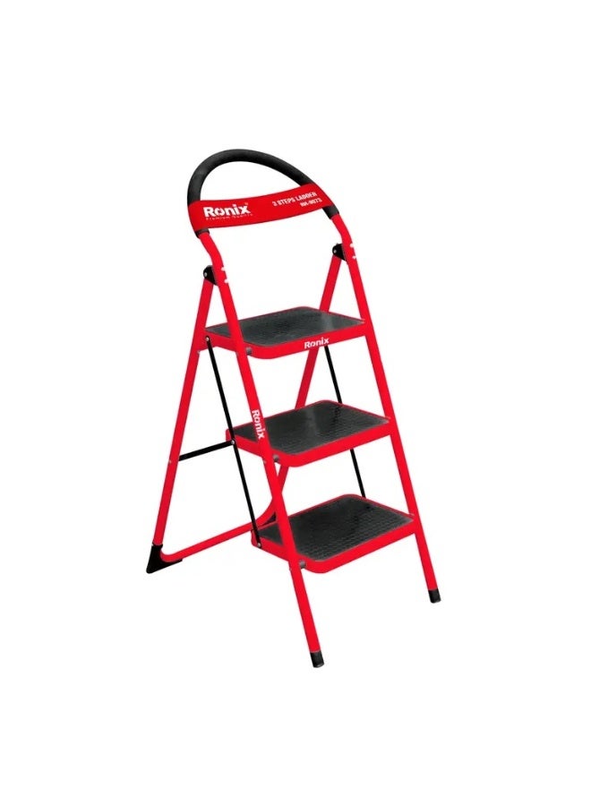 RONIX 3 Steps Ladder 150kg, German Technology #Ronix  RH-9973 - Image 1