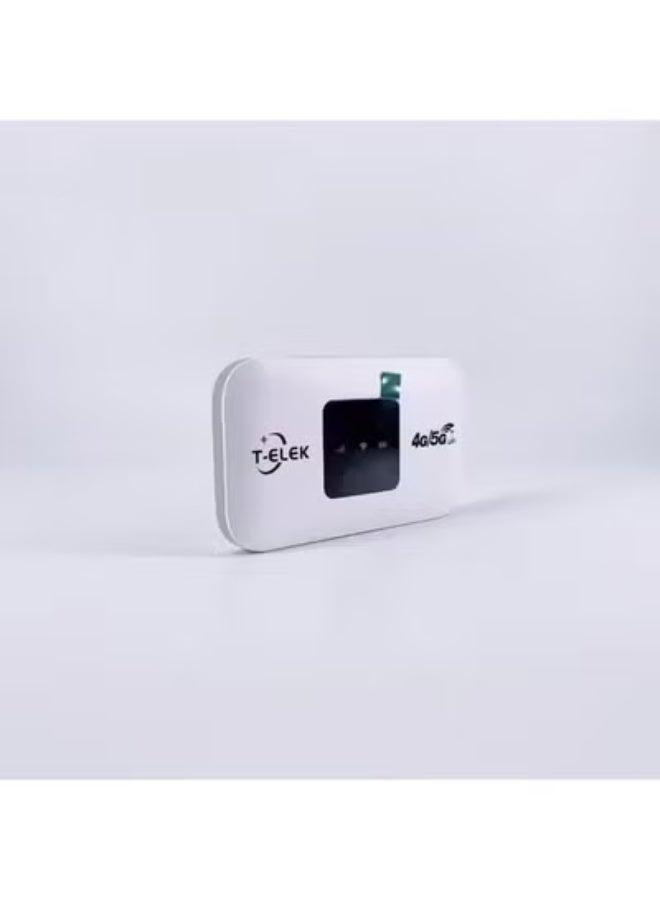 T-ELEK Wireless Modem WiFi Pro Portable 4G/5G LTE WiFi 6 Router with 3000mAh Battery, USB-C - Image 2