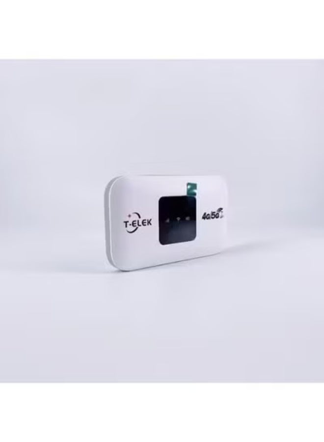 T-ELEK Wireless Modem WiFi Pro Portable 4G/5G LTE WiFi 6 Router with 3000mAh Battery, USB-C - Image 3