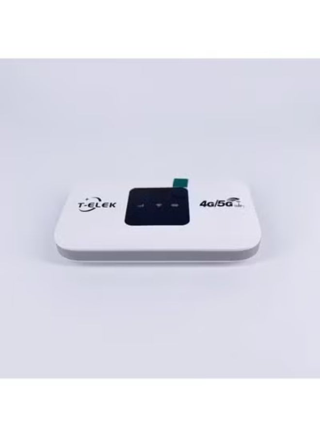 T-ELEK Wireless Modem WiFi Pro Portable 4G/5G LTE WiFi 6 Router with 3000mAh Battery, USB-C - Image 5