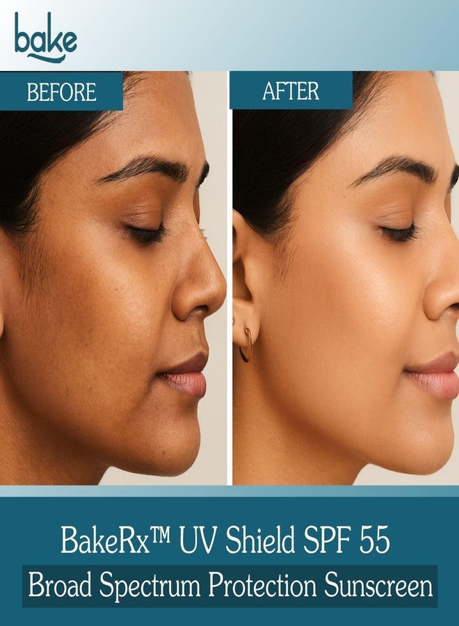 BAKE 6% Advanced UV Filter Broad Spectrum Sunscreen SPF 55 PA++++ with Suncare Zen KT | No Whitecast, Lightweight, Fragrance Free | With Ceramide Complex, Niacinamide, Licorice Extract – 50g - Image 4