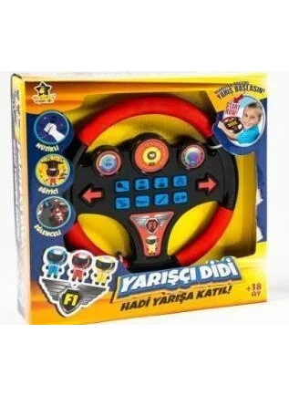 Erdem Oyuncak Erdem Toys Turkish Educational Toy Steering Wheel with Sound and Music