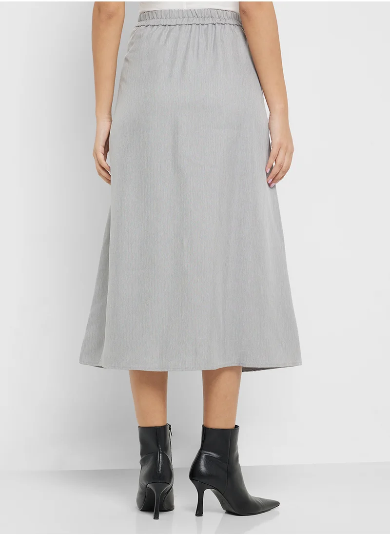 VERO MODA Pleated High Waist Skirt