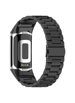 KASTWAVE Fitbit Charge 5 Bands, Magnetic Mesh Loop Bands and Metal Adjustable Stainless Steel Wristband Replacement, for Charge 5 Fitness Health Tracker, 2 Pcs  - Image 5