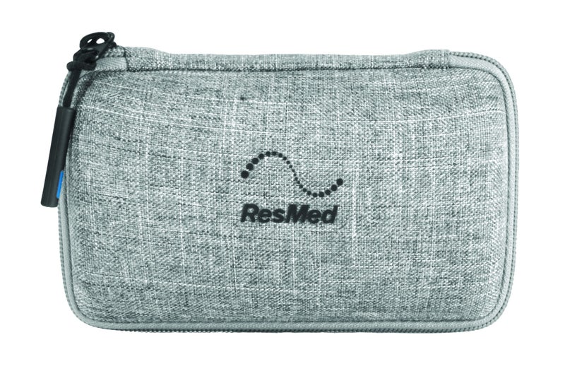 Resmed Airmini Hard Travel Case - Slim CPAP Travel Case with EVA Foam & Easy-to-Open Zip - Water-Resistant CPAP Accessory