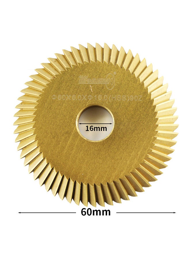 Generic - High Speed Steel Cutting Saw Blade Key Cutting Machine Blade Key Duplication Machine Milling Cutter Key Cutting Blade Locksmith Tool - Image 1