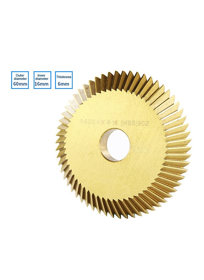 Generic - High Speed Steel Cutting Saw Blade Key Cutting Machine Blade Key Duplication Machine Milling Cutter Key Cutting Blade Locksmith Tool - Image 1