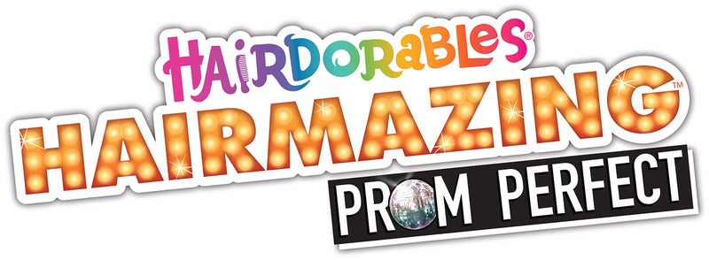 Hairdorables Hairmazing Prom Perfect Fashion Dolls, Dee Dee, Pink and Green Hair, Kids Toys for Ages 3 Up by Just Play - Image 4