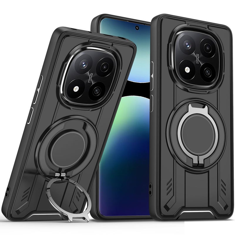 Drop Protection , , PC Kickstand , Cover for Redmi Note 14 Pro for Work and School - Image 2