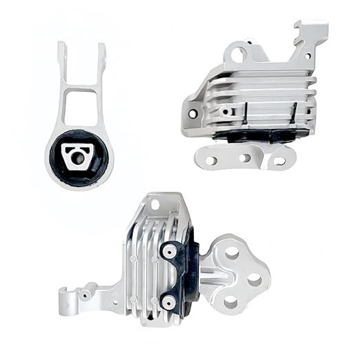 Yllshengyu 3Pcs Engine Motor Mount Kit Compatible with Cherokee 2014-2019 2.4L & Chrysler 200 2015-2017 2.4L, Replacement for 3378 3380 3308, Steel & Aluminum, Chassis Mount - Image 1