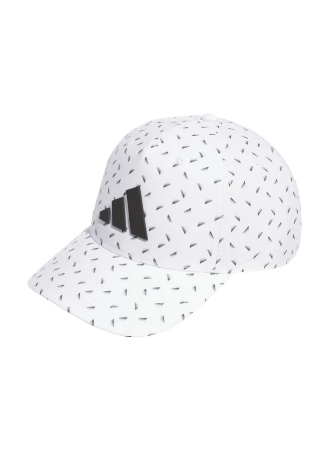 اديداس adidas TOUR PRNT SNP White Golf CAP for Men - OSFM