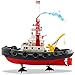 POCO DIVO US Seaport Super Work Boat RC Tugboat 24Ghz Radio Control Tug Boat Tow Model 23 Harbor Fire Fighting Ship Rescue Spurt Water Fireboat - Image 3