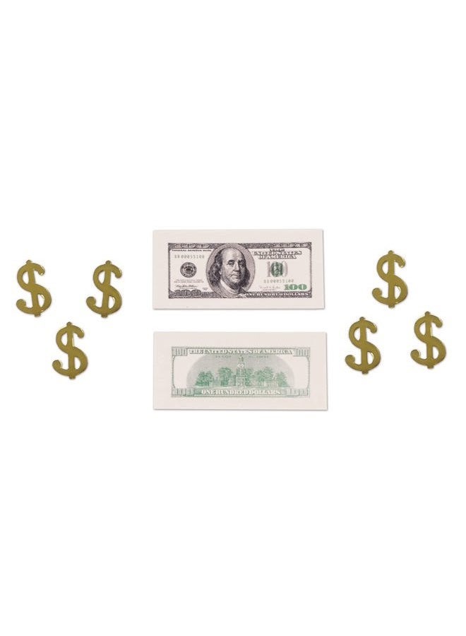 Beistle Big Bucks Print-Fetti Party Accessory (1 count) (.5 Oz/Pkg) - Image 4