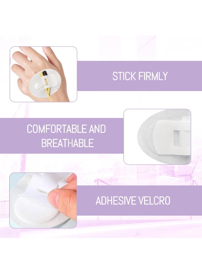 10PCS Catheter Leg Bag Holder Breathable Catheter Leg Bag Straps Adhesive Catheter Leg Bag Holder Sticker Catheter Stabilization Device for Stat Lock for Urinary Catheter Universal Fixing Bands - Image 3