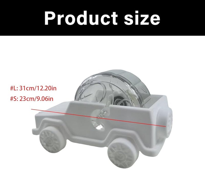 Small Gerbil Exercise Wheel Light Green ABS Plastic Pet Running Toy - Image 5